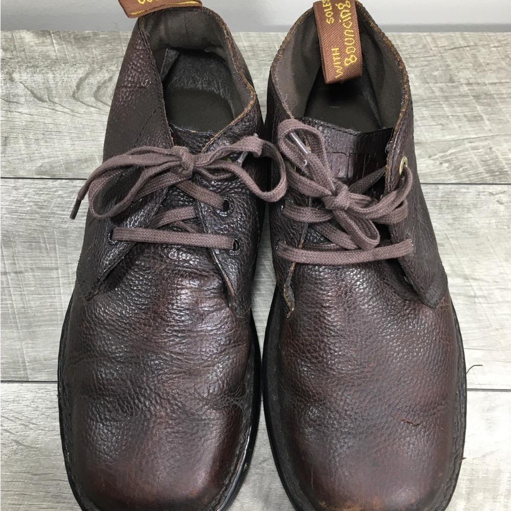 Dr. Martens Doc Sussex Bear Track Leather Men's Grunge Punk Work Boots Size 10 - Picture 5 of 10